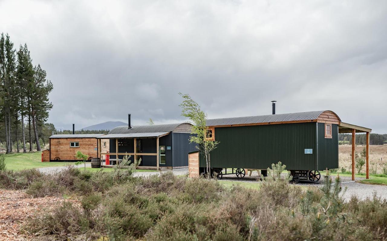 Highland Shepherd Huts Nethy Bridge Extérieur photo